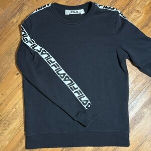 Fila sweatshirt pullover (black and white)